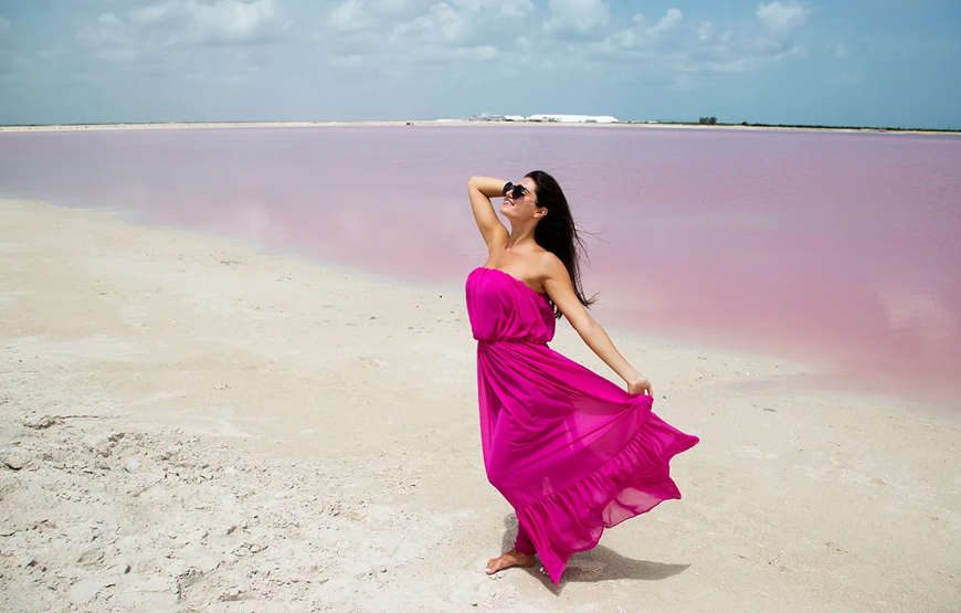 Excursión a LAS COLORADAS y paseo de 2 horas en Lancha en Ría Lagartos
