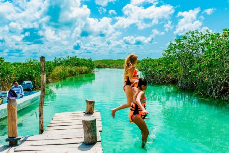 Excursión a SIAN KAAN, paseo en lancha desde Punta Allen