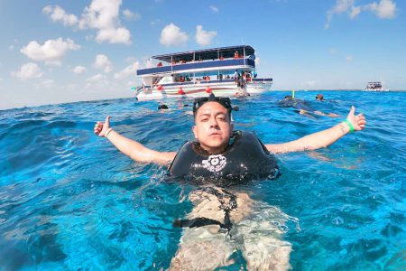 excursión y nado en el cielo de Cozumel, todo incluido
