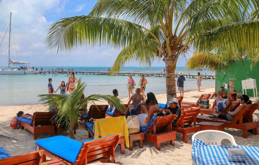 Excursión a Isla Mujeres en Catamarán todo incluido desde Playa del Carmen